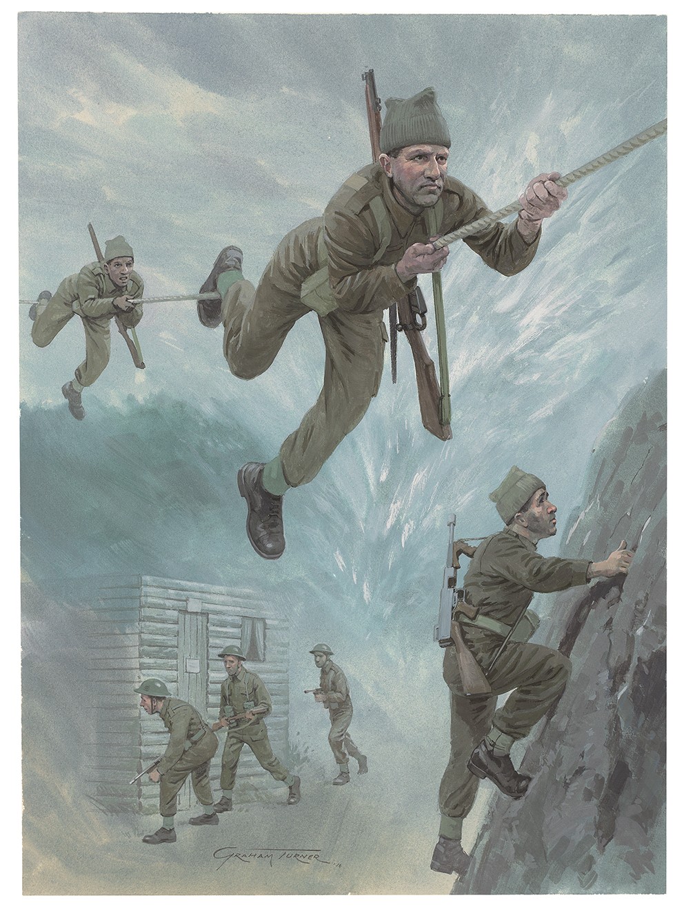 When the Royal Marines went commando